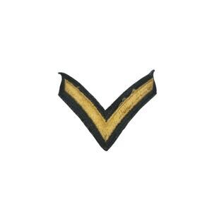 Military US Army Private First Class Chevron Stripe Patch Militaria Vintage